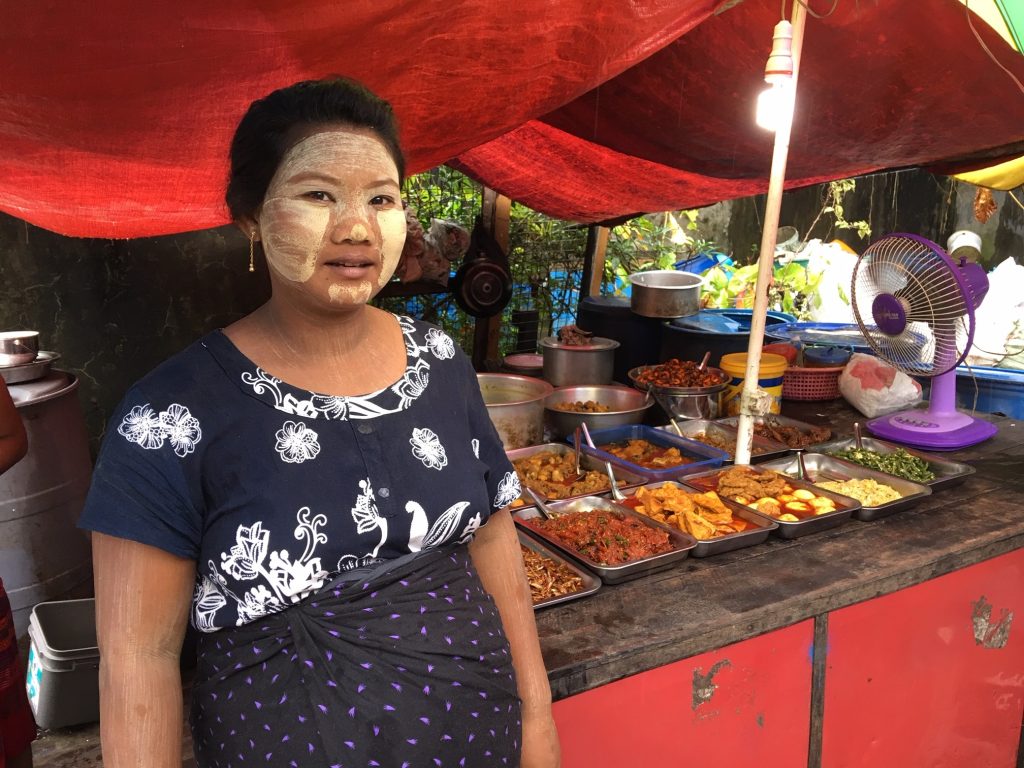 May and her shop